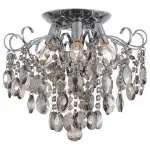 Потолочная люстра ST-Luce Orecchini SL846.102.06 Цвет арматуры хром Цвет плафонов черный от ImperiumLoft