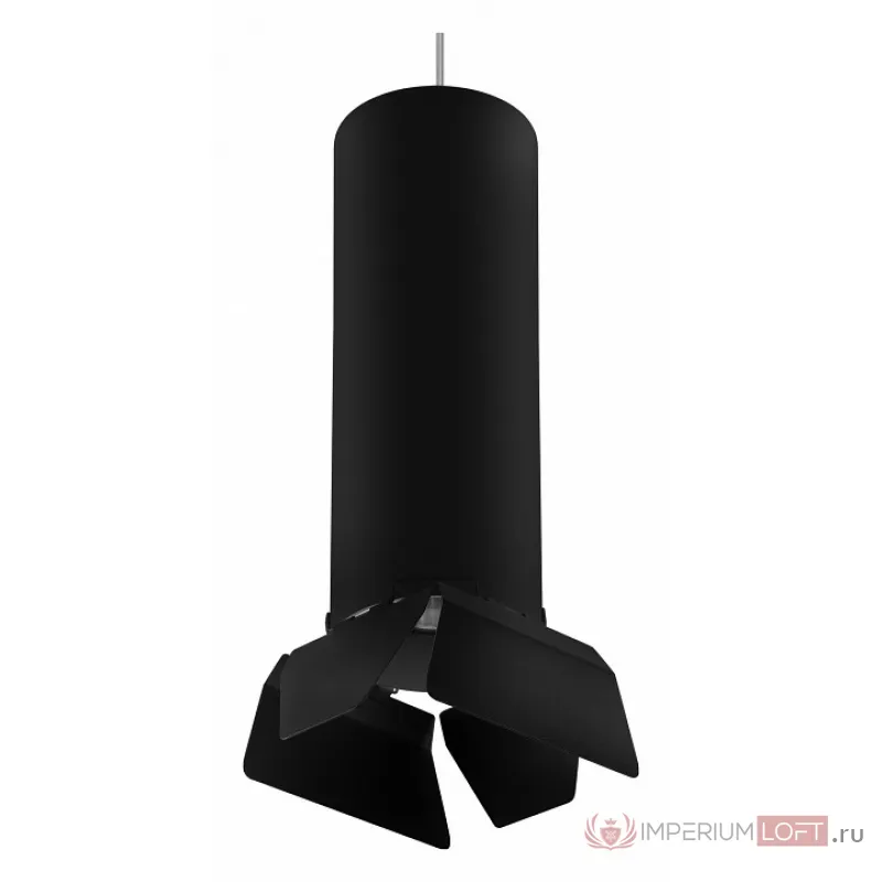 Подвесной светильник Lightstar Rullo RP6497487 Цвет плафонов черный Цвет арматуры черный от ImperiumLoft