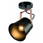 Спот Rivoli Acuto Б0044767 Цвет арматуры черный Цвет плафонов черный