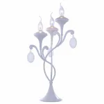 Настольная лампа декоративная Arte Lamp Montmartre A3239LT-3WH Цвет арматуры белый Цвет плафонов белый от ImperiumLoft