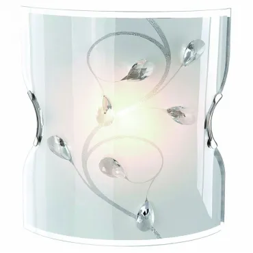 Накладной светильник Arte Lamp Jasmine A4044AP-1CC Цвет арматуры хром Цвет плафонов белый