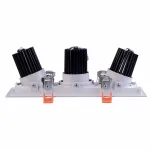Встраиваемый светильник MW-Light Круз 637016303 Цвет арматуры белый Цвет плафонов кремовый от ImperiumLoft