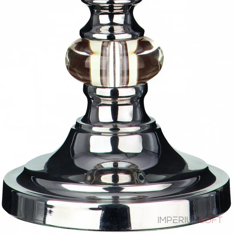 Настольная лампа декоративная Arte Lamp Superb A3752LT-1BR Цвет арматуры хром Цвет плафонов коричневый