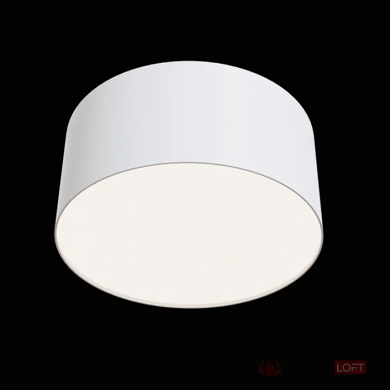 Накладной светильник Maytoni Zon C032CL-L12W4K Цвет арматуры белый Цвет плафонов белый от ImperiumLoft