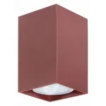 Накладной светильник TopDecor Tubo 6 SQ Tubo6 SQ P1 20 Цвет арматуры медь