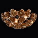 Потолочная люстра MW-Light Розенхейм 615011106 Цвет арматуры черный Цвет плафонов золото от ImperiumLoft