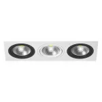 Встраиваемый светильник Lightstar Intero 111 i836070607 Цвет арматуры черно-белый от ImperiumLoft