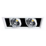 Встраиваемый светильник Arte Lamp Merga A8450PL-2WH Цвет арматуры Белый