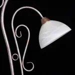 Торшер с подсветкой MW-Light Аида 12 323042902 Цвет арматуры золото Цвет плафонов белый от ImperiumLoft