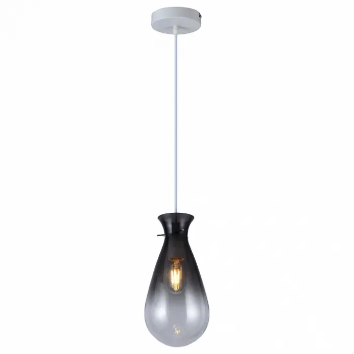 Подвесной светильник TopLight Margery TL1219H-01BS Цвет арматуры белый Цвет плафонов серый от ImperiumLoft