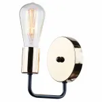 Бра Arte Lamp Gelo A6001AP-1BK Цвет арматуры золото Цвет плафонов прозрачный