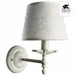 Бра Arte Lamp Granny A9566AP-1WG Цвет арматуры золото Цвет плафонов белый