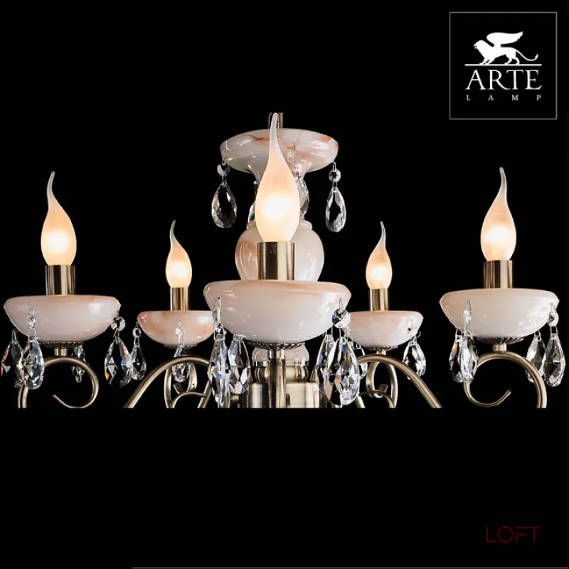 Подвесная люстра Arte Lamp Onyx A9591LM-5AB 