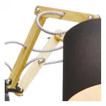 Подвесная люстра Arte Lamp Pinocchio A5700LM-5BK Цвет арматуры коричневый Цвет плафонов черный от ImperiumLoft