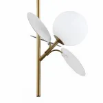 Подвесной светильник Loft it Matisse 10008/2P white Цвет арматуры золото Цвет плафонов белый от ImperiumLoft