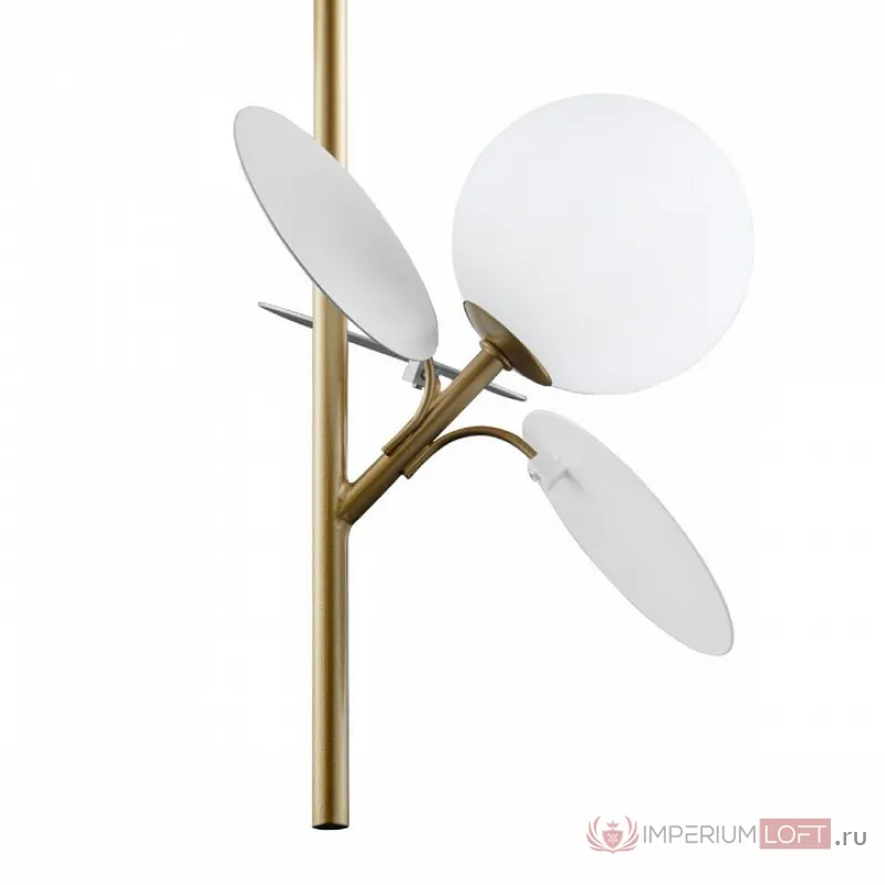 Подвесной светильник Loft it Matisse 10008/2P white Цвет арматуры золото Цвет плафонов белый от ImperiumLoft