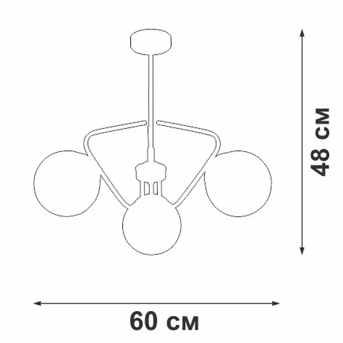 Люстра на штанге Vitaluce V47150 V47150-8/3PL от ImperiumLoft