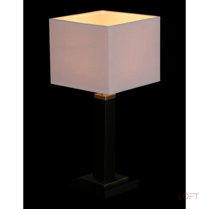 Настольная лампа декоративная Arte Lamp Waverley A8880LT-1BK Цвет арматуры хром Цвет плафонов белый