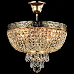 Люстра на штанге Maytoni Palace DIA890-CL-04-G Цвет арматуры золото Цвет плафонов прозрачный от ImperiumLoft