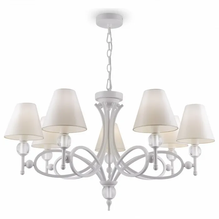 Подвесная люстра Lamp4You Provence 11 M2-07-WM-LMP-O-25 Цвет плафонов белый от ImperiumLoft