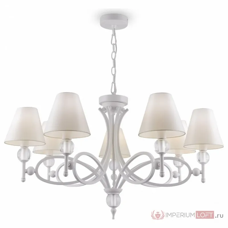 Подвесная люстра Lamp4You Provence 11 M2-07-WM-LMP-O-25 Цвет плафонов белый от ImperiumLoft