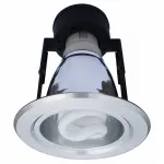 Встраиваемый светильник Arte Lamp Technika A8043PL-1SI Цвет арматуры серебро Цвет плафонов прозрачный