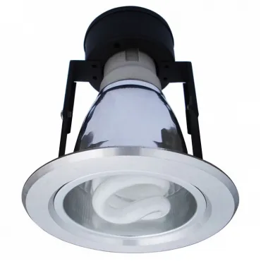 Встраиваемый светильник Arte Lamp Technika A8043PL-1SI Цвет арматуры серебро Цвет плафонов прозрачный