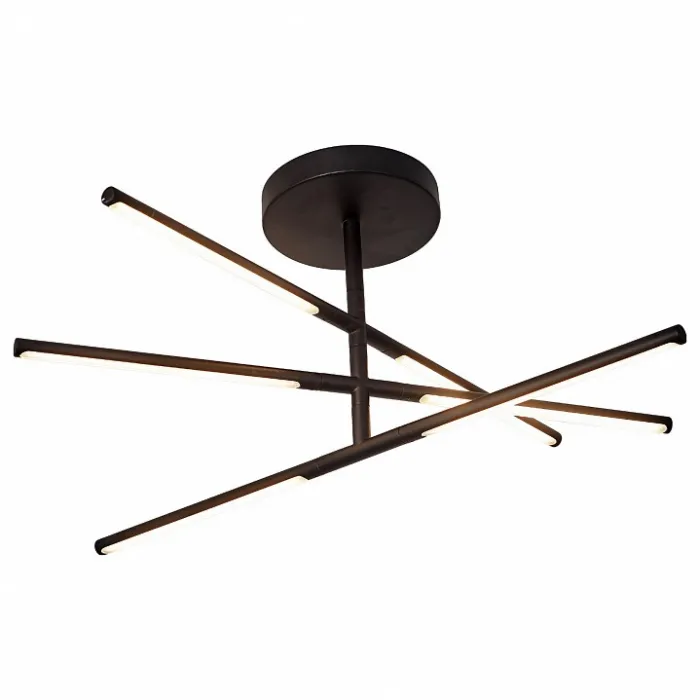 Светильник на штанге ST-Luce Ralio SL1580.403.03 Цвет арматуры черный Цвет плафонов белый от ImperiumLoft