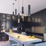 Подвесной светильник Odeon Light Sakra 4074/5L Цвет плафонов золото Цвет арматуры черный от ImperiumLoft