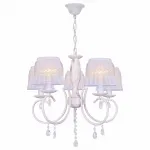 Подвесная люстра TopLight Camilla TL1135-5H Цвет арматуры золото Цвет плафонов белый от ImperiumLoft