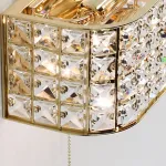 Накладной светильник Citilux Портал CL324402 Цвет арматуры золото Цвет плафонов прозрачный