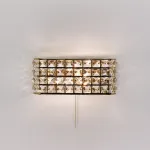 Накладной светильник Citilux Портал CL324402 Цвет арматуры золото Цвет плафонов прозрачный