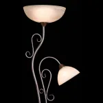 Торшер с подсветкой MW-Light Аида 12 323042902 Цвет арматуры золото Цвет плафонов белый от ImperiumLoft