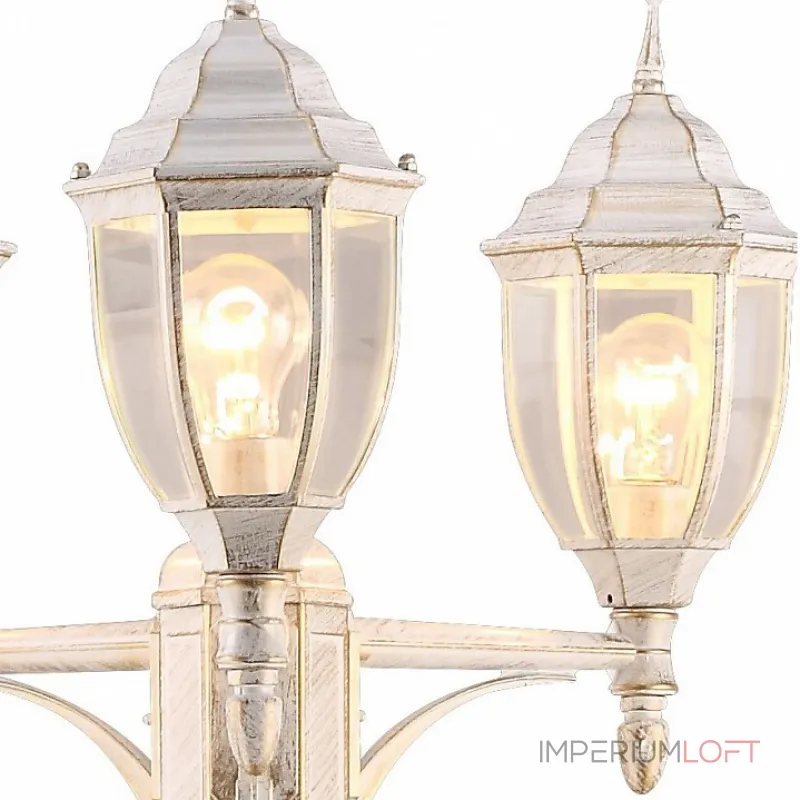 Фонарный столб Arte Lamp 3151 A3151PA-3WG Цвет арматуры золото Цвет плафонов золото