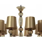 Подвесная люстра Divinare Bilancia 1154/02 LM-8 Цвет арматуры Янтарный Цвет плафонов золото от ImperiumLoft