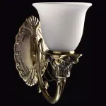 Бра MW-Light Фелиция 25 347029401 Цвет арматуры бронза Цвет плафонов белый от ImperiumLoft