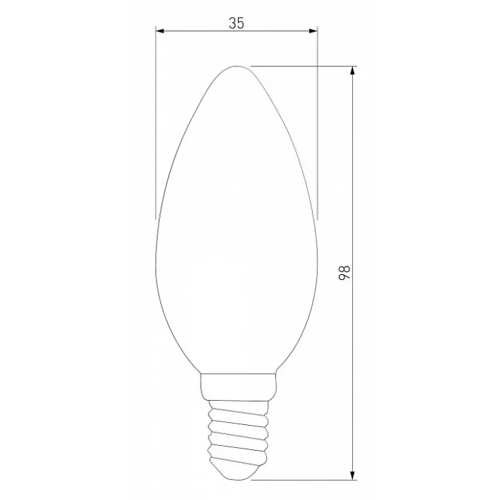 Лампа светодиодная Elektrostandard BLE1411 E14 7Вт 3000K a049066 Цвет арматуры белый от ImperiumLoft