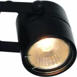 Бра Arte Lamp Lente A1310AP-1BK Цвет арматуры черный Цвет плафонов черный