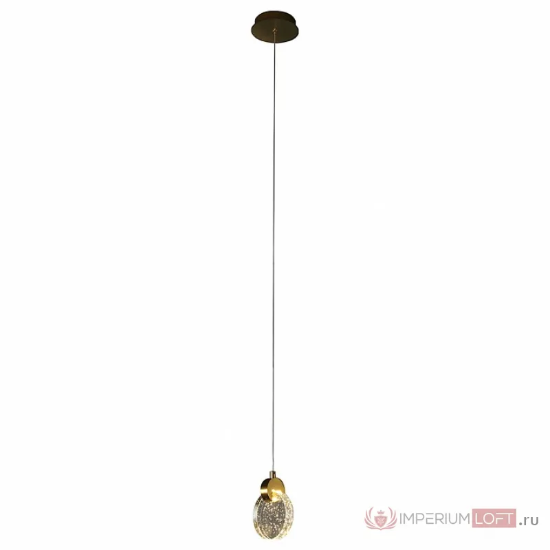 Подвесной светильник Hiper Dora H826-0 Цвет арматуры золото Цвет плафонов прозрачный от ImperiumLoft