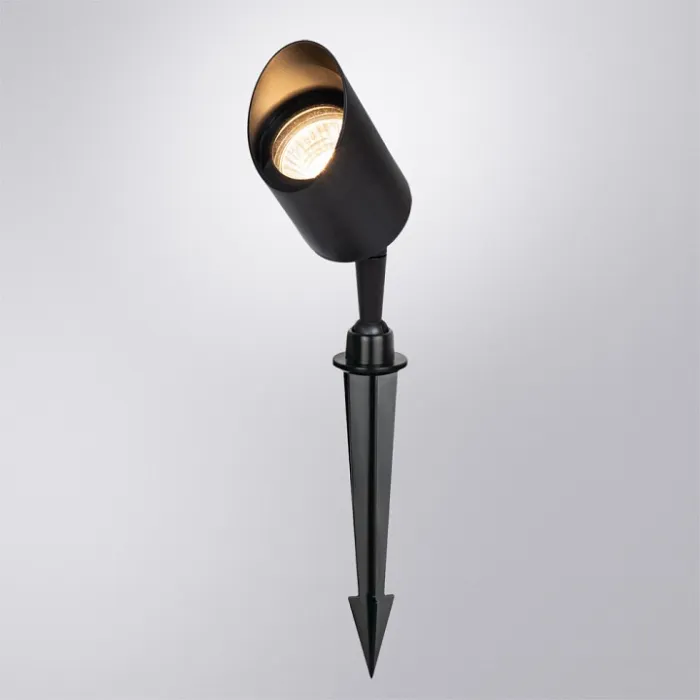 Наземный низкий светильник Arte Lamp Elsie A1022IN-1BK Цвет арматуры Черный Цвет плафонов Черный от ImperiumLoft