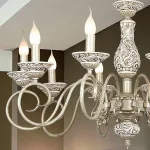 Подвесная люстра Favourite Gesso 1141-10P Цвет арматуры белый от ImperiumLoft