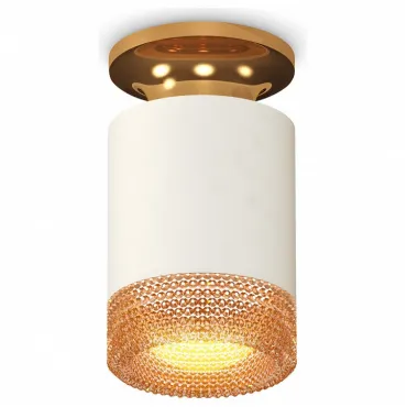 Накладной светильник Ambrella Techno Spot 165 XS6301182 Цвет арматуры золото Цвет плафонов коричневый
