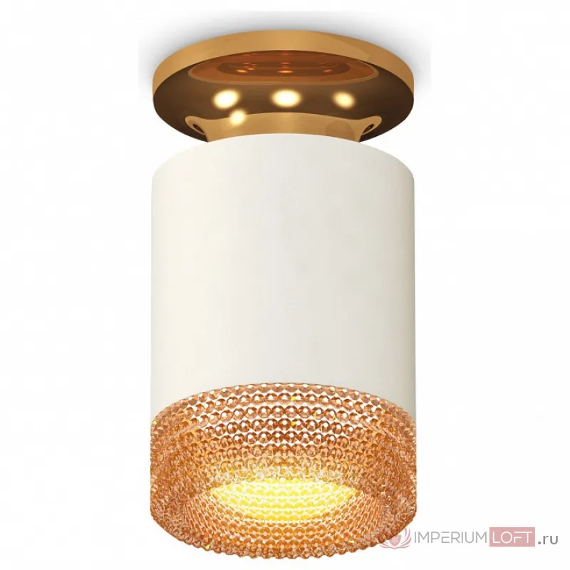 Накладной светильник Ambrella Techno Spot 165 XS6301182 Цвет арматуры золото Цвет плафонов коричневый от ImperiumLoft