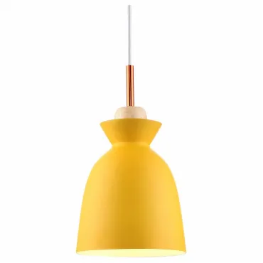 Подвесной светильник TopLight Marylou TL1202H-01YE Цвет арматуры белый Цвет плафонов желтый