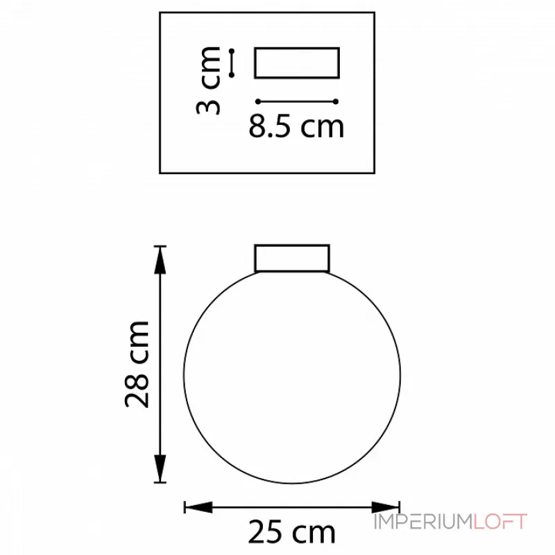 Накладной светильник Lightstar Globo 812033 Цвет арматуры желтый Цвет плафонов белый от ImperiumLoft Накладной светильник Lightstar Globo 812033 Цвет арматуры желтый Цвет плафонов белый от ImperiumLoft