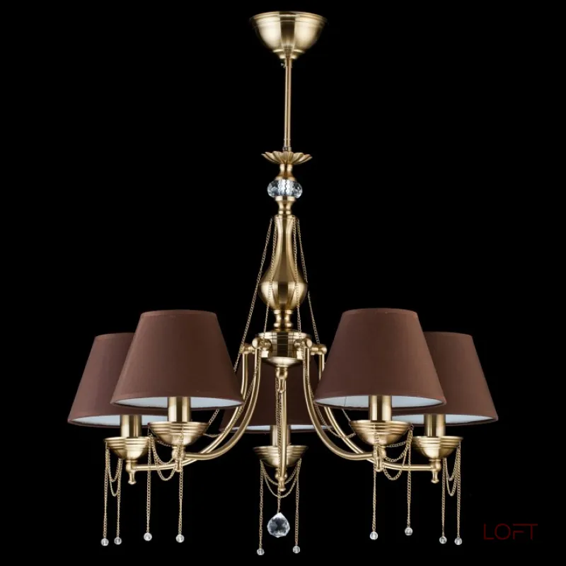 Подвесная люстра Maytoni Chester RC0100-PL-05-R  Подвесная люстра Maytoni Chester RC0100-PL-05-R