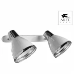 Спот Arte Lamp Marted A2215AP-2WH Цвет арматуры хром Цвет плафонов белый от ImperiumLoft