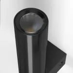 Бра с подсветкой Eurosvet Pitch 40020/1 LED черный жемчуг от ImperiumLoft