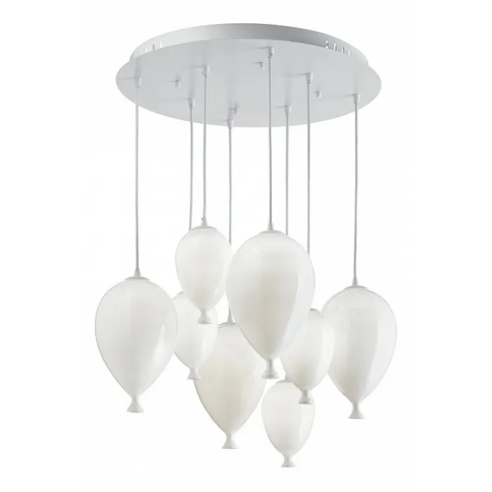 Подвесной светильник Ideal Lux Clown CLOWN SP8 BIANCO Цвет арматуры белый от ImperiumLoft