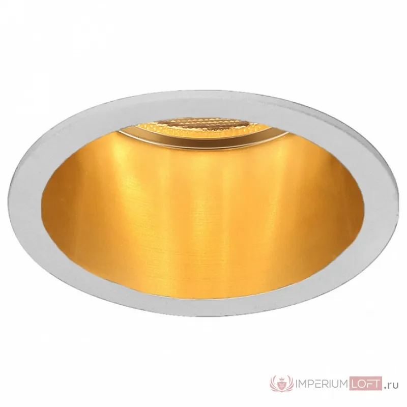 Встраиваемый светильник Feron 29732 Цвет арматуры золото Цвет плафонов хром от ImperiumLoft